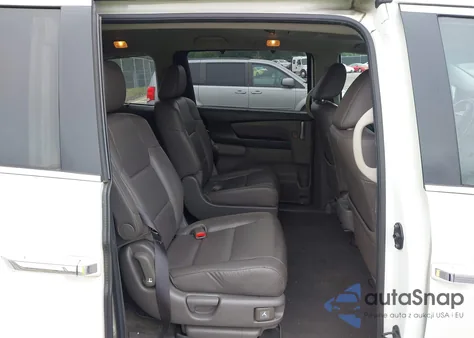 2013 Honda Odyssey Touring/Touring Elite из США, поврежденный, VIN 5FNRL5H92DB091259